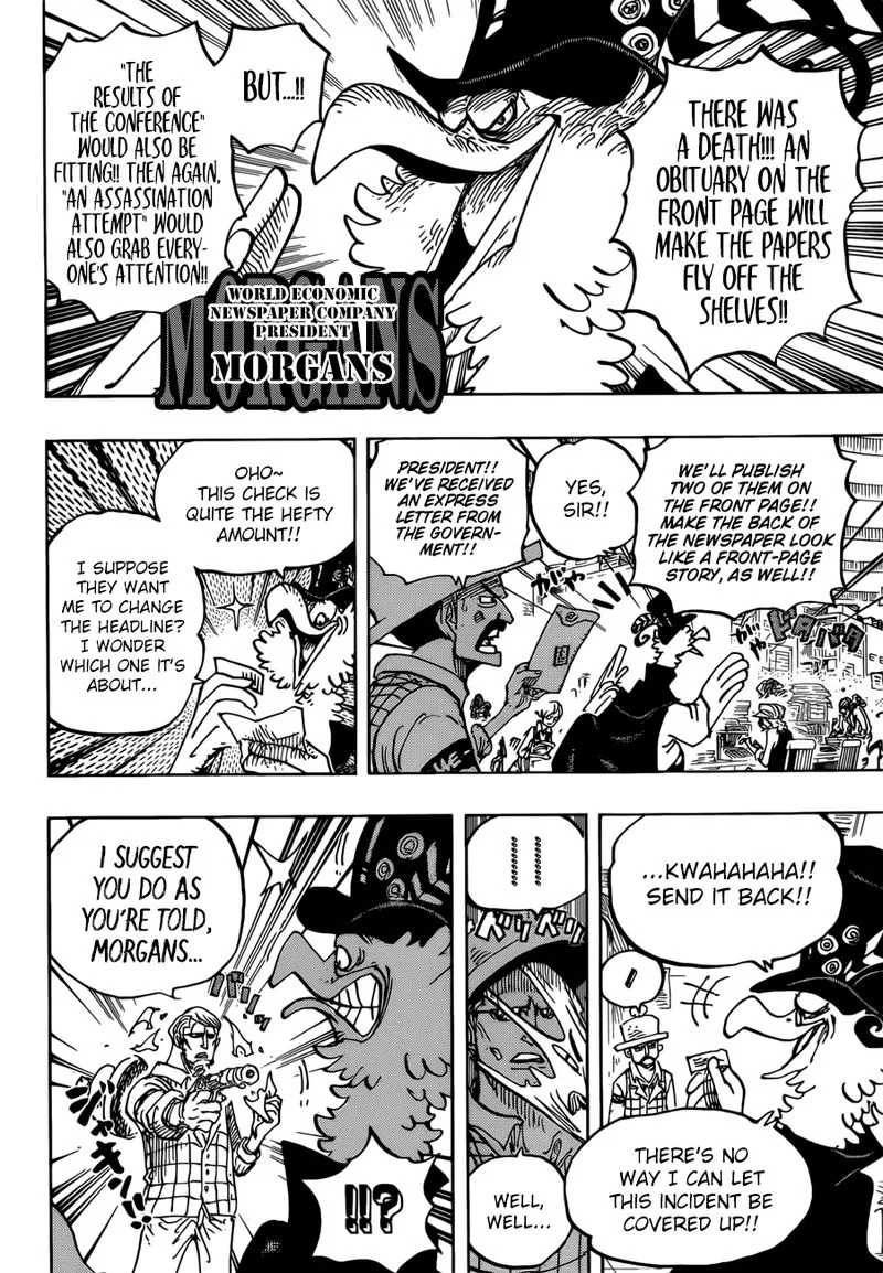 One Piece Chapter 956: Big News – Page 7