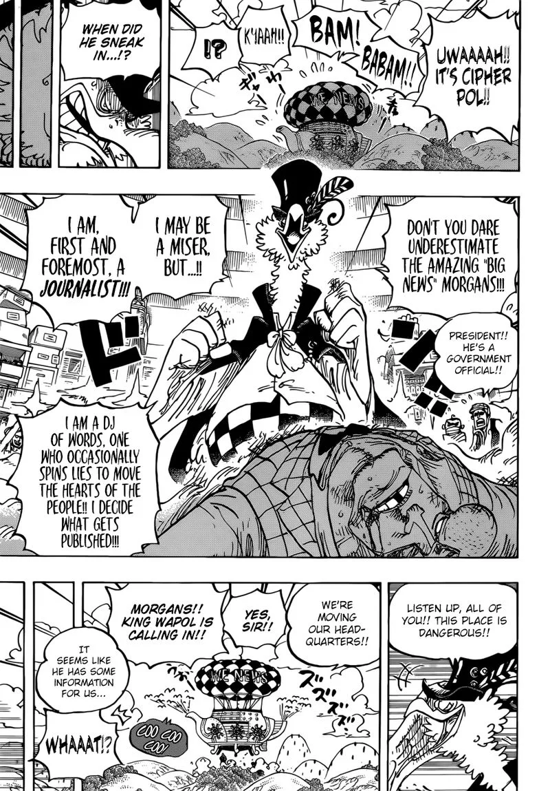 One Piece Chapter 956: Big News – Page 8