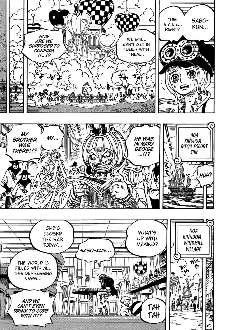 One Piece Chapter 956: Big News – Page 10