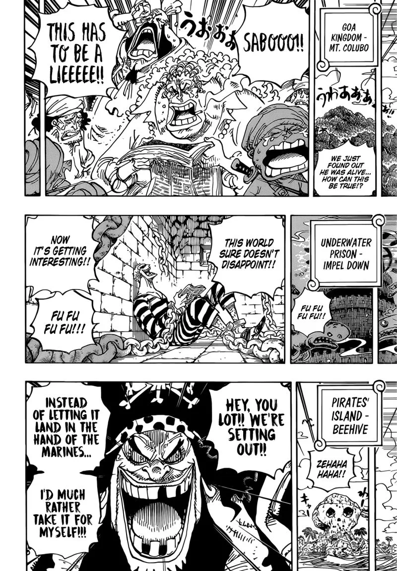 One Piece Chapter 956: Big News – Page 11