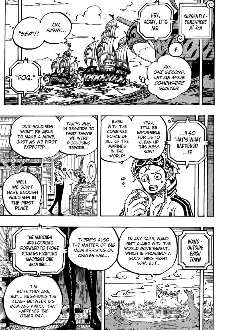 One Piece Chapter 956: Big News – Page 12