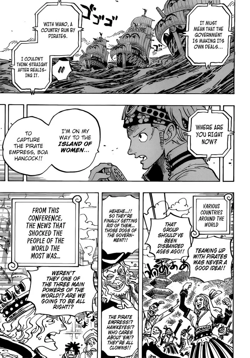 One Piece Chapter 956: Big News – Page 14