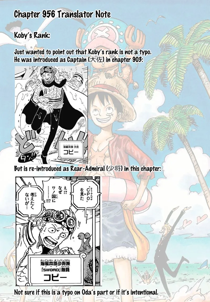 One Piece Chapter 956: Big News – Page 19