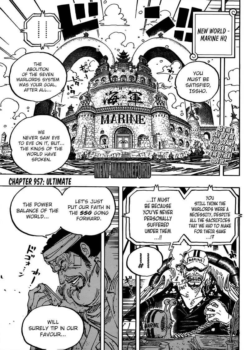 One Piece Chapter 957: Ultimate – Page 3