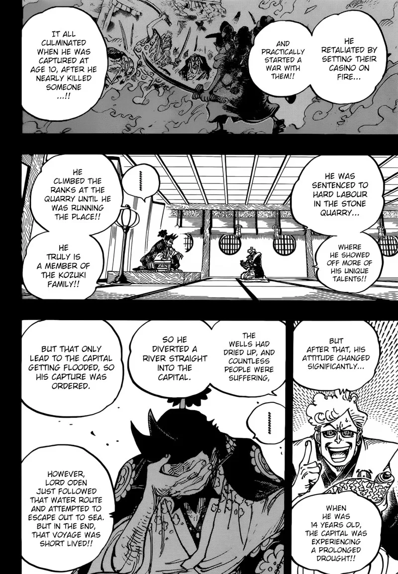One Piece Chapter 960: Kozuki Oden Takes the Stage – Page 8