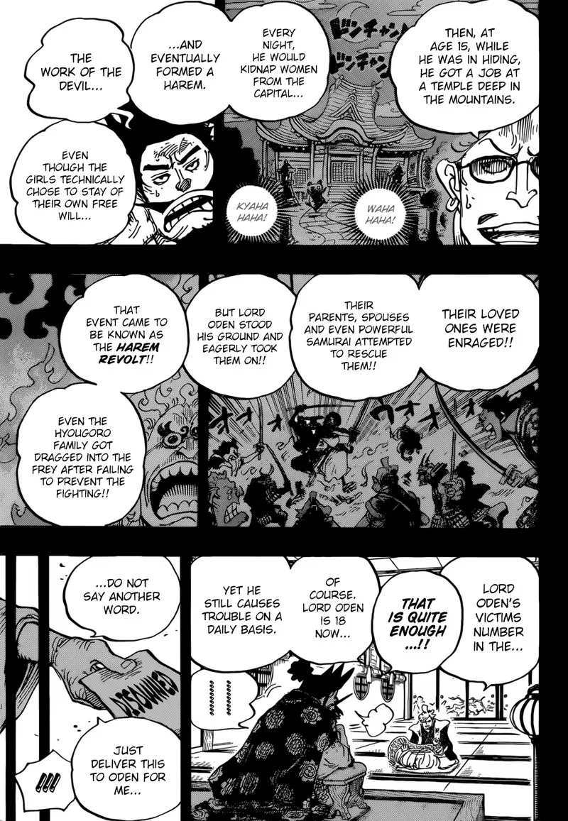 One Piece Chapter 960: Kozuki Oden Takes the Stage – Page 9