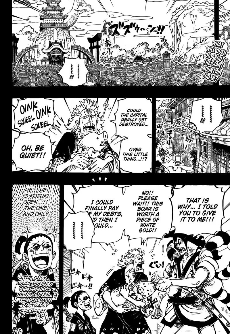 One Piece Chapter 961: The Mountain God Incident – Page 2