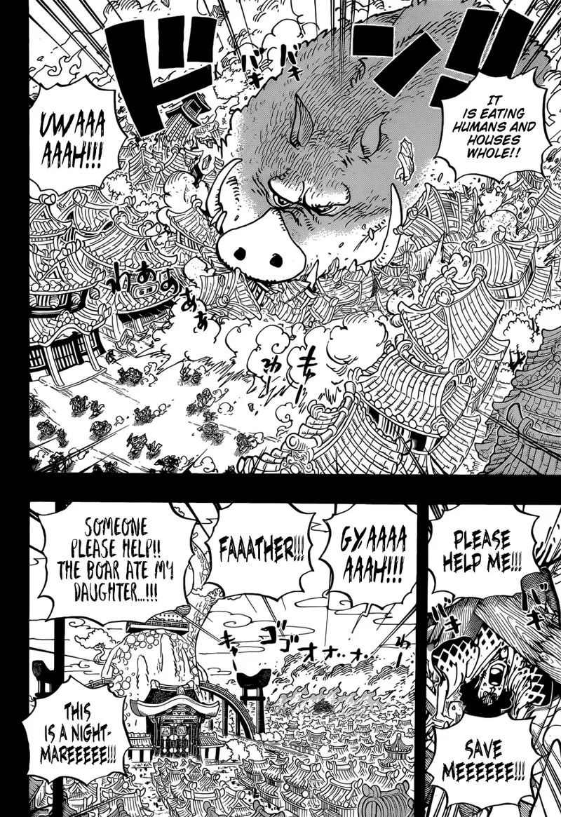 One Piece Chapter 961: The Mountain God Incident – Page 4