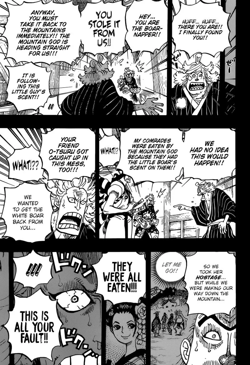 One Piece Chapter 961: The Mountain God Incident – Page 5