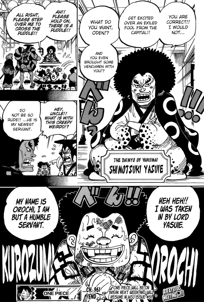 One Piece Chapter 961: The Mountain God Incident – Page 15