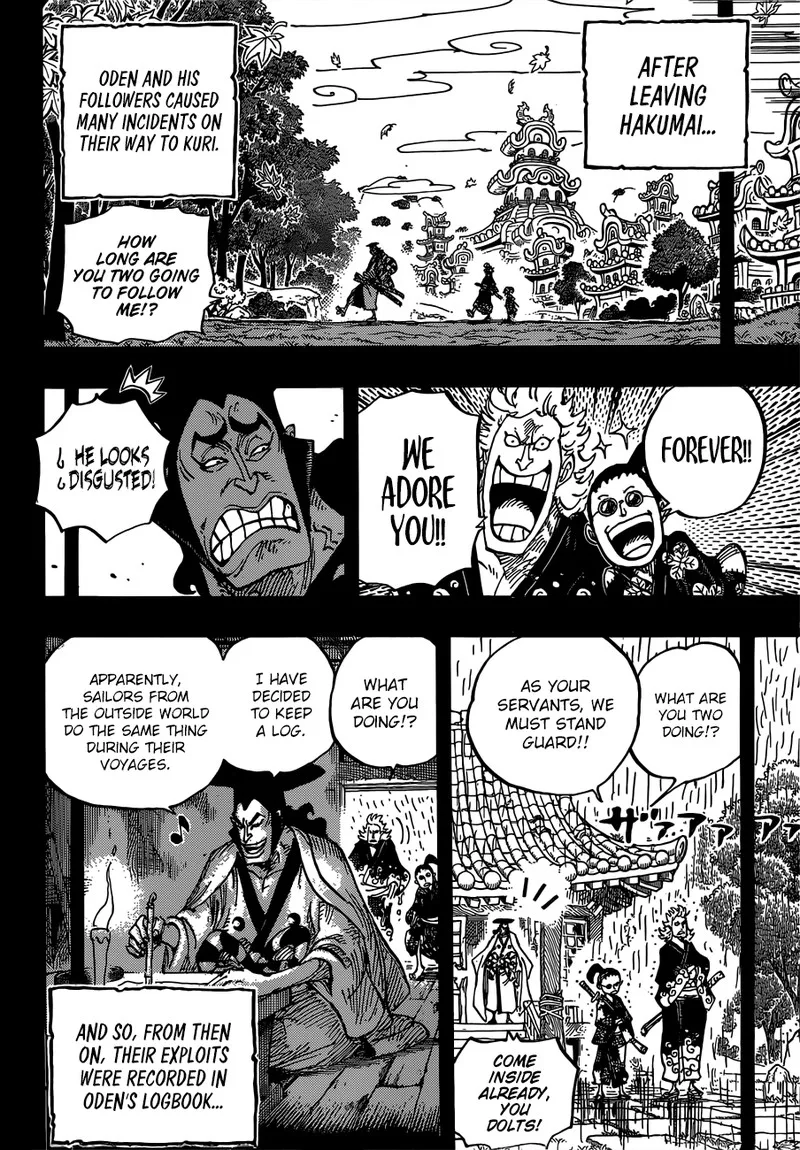 One Piece Chapter 962: The Daimyo and his Retainers – Page 4