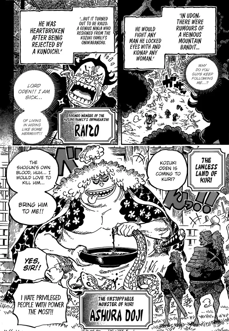 One Piece Chapter 962: The Daimyo and his Retainers – Page 6