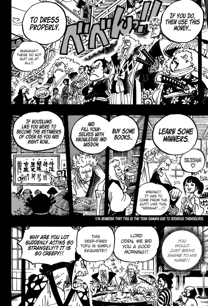 One Piece Chapter 963: Becoming Samurai – Page 10