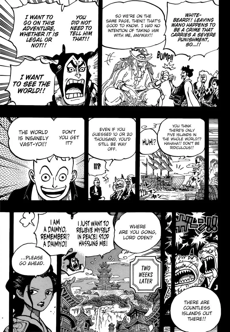 One Piece Chapter 964: Odens Adventure – Page 3
