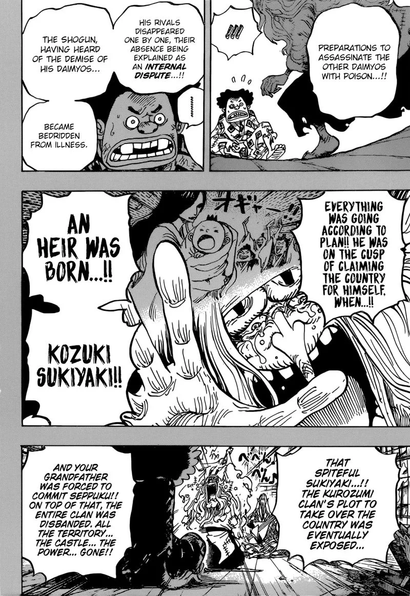 One Piece Chapter 965: The Kurozumi Clan Conspiracy – Page 10