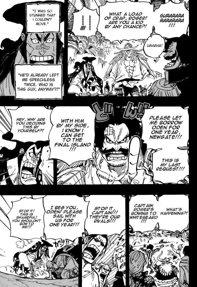 One Piece Chapter 966: Roger and Whitebeard – Page 10