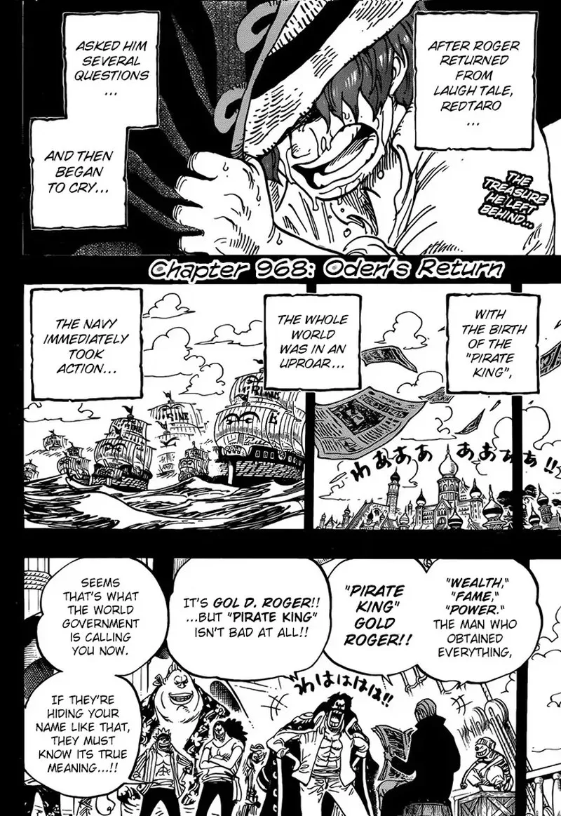 One Piece Chapter 968: Odens Return – Page 2