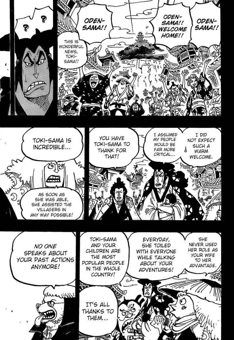 One Piece Chapter 968: Odens Return – Page 9