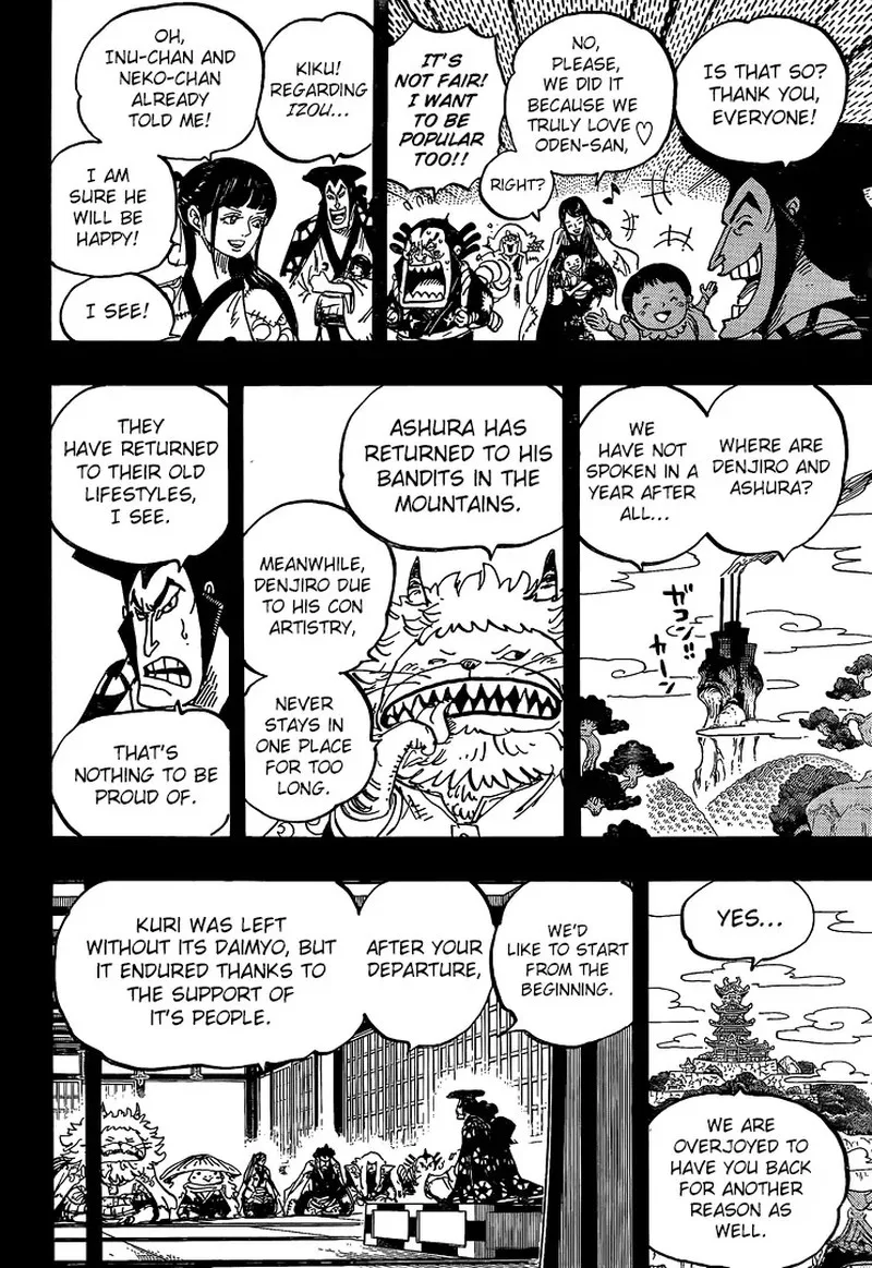One Piece Chapter 968: Odens Return – Page 10