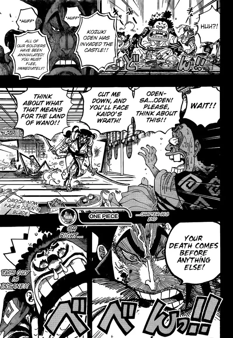 One Piece Chapter 968: Odens Return – Page 17