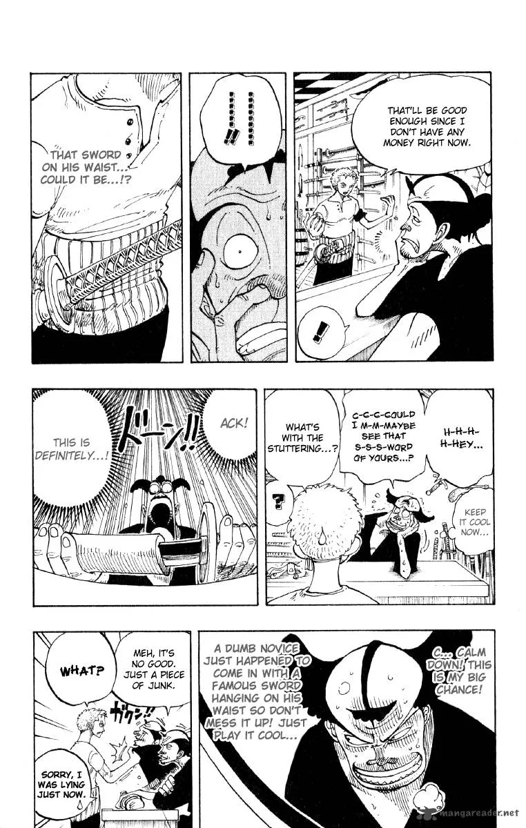 One Piece Chapter 97: Sungdai Kitetsu Sword – Page 6