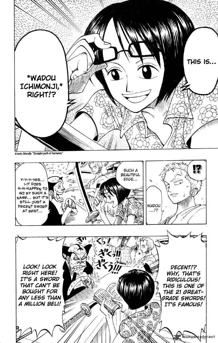 One Piece Chapter 97: Sungdai Kitetsu Sword – Page 8