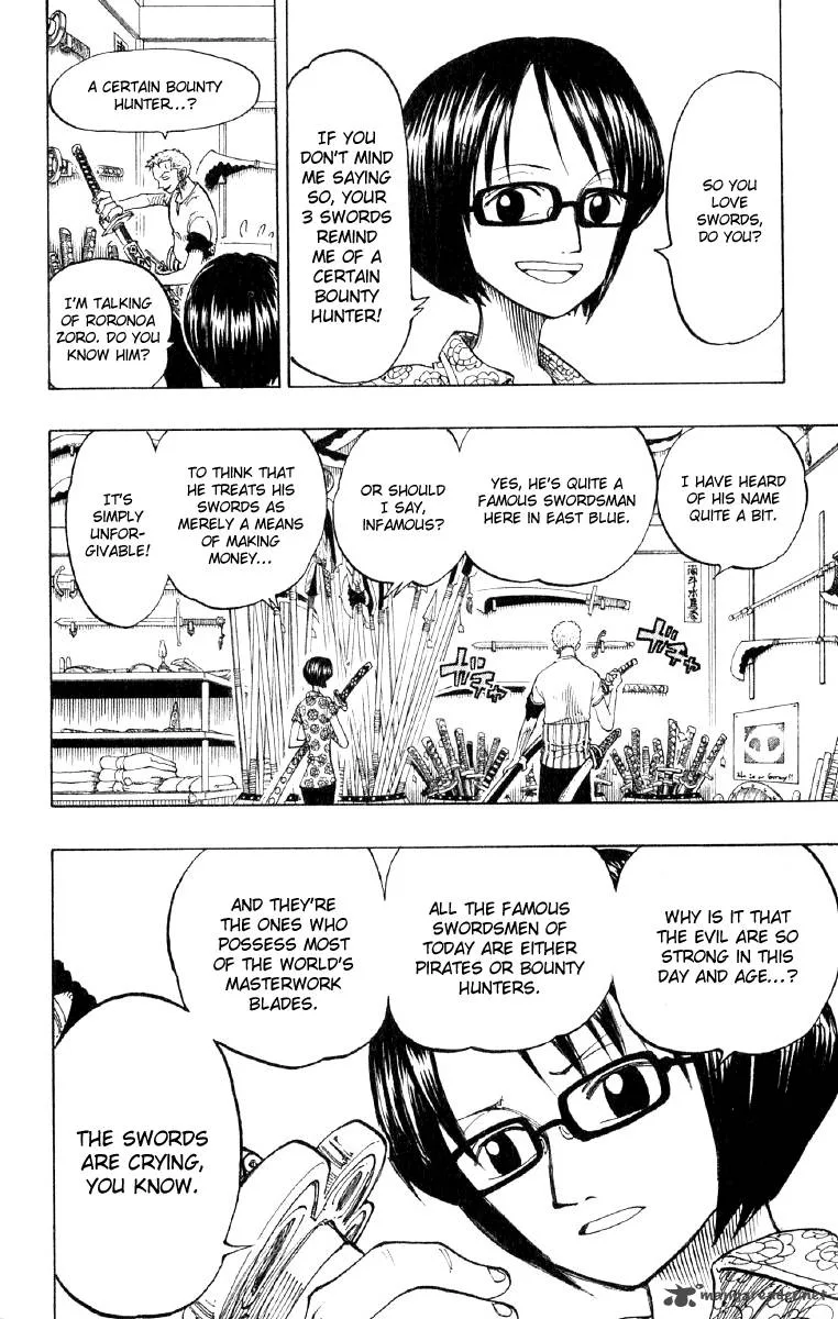 One Piece Chapter 97: Sungdai Kitetsu Sword – Page 10