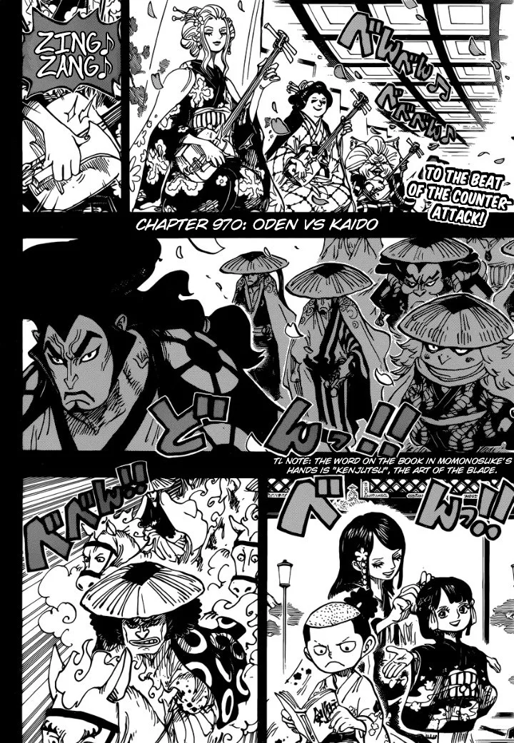 One Piece Chapter 970: Oden Vs Kaido – Page 2