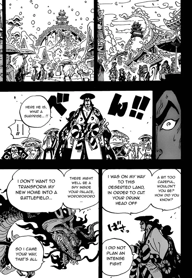 One Piece Chapter 970: Oden Vs Kaido – Page 3