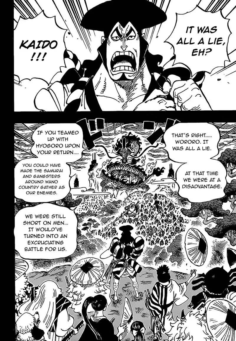 One Piece Chapter 970: Oden Vs Kaido – Page 4