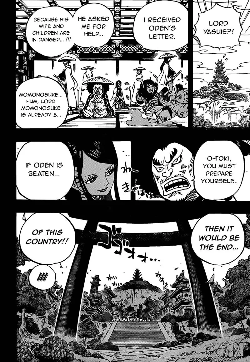 One Piece Chapter 970: Oden Vs Kaido – Page 8