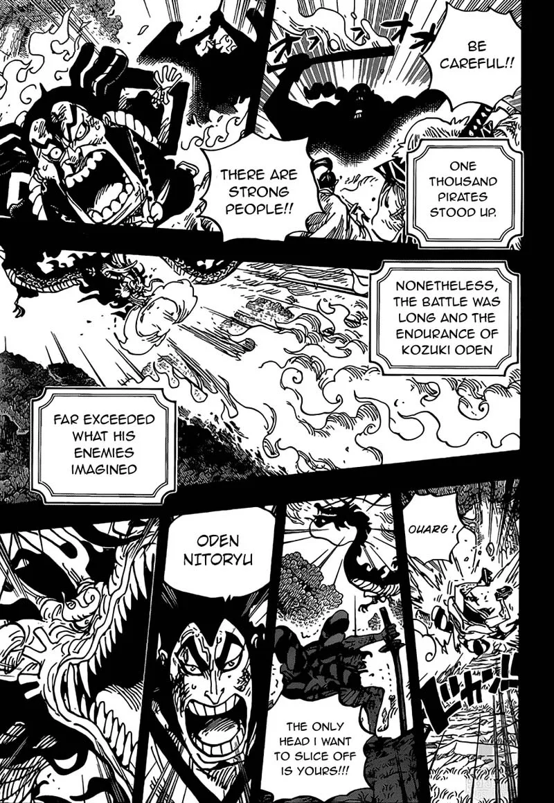 One Piece Chapter 970: Oden Vs Kaido – Page 11