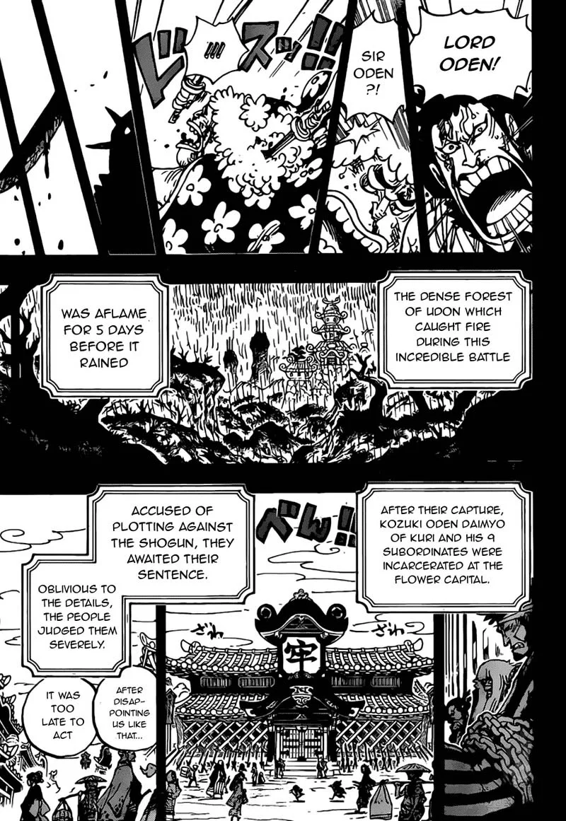 One Piece Chapter 970: Oden Vs Kaido – Page 14
