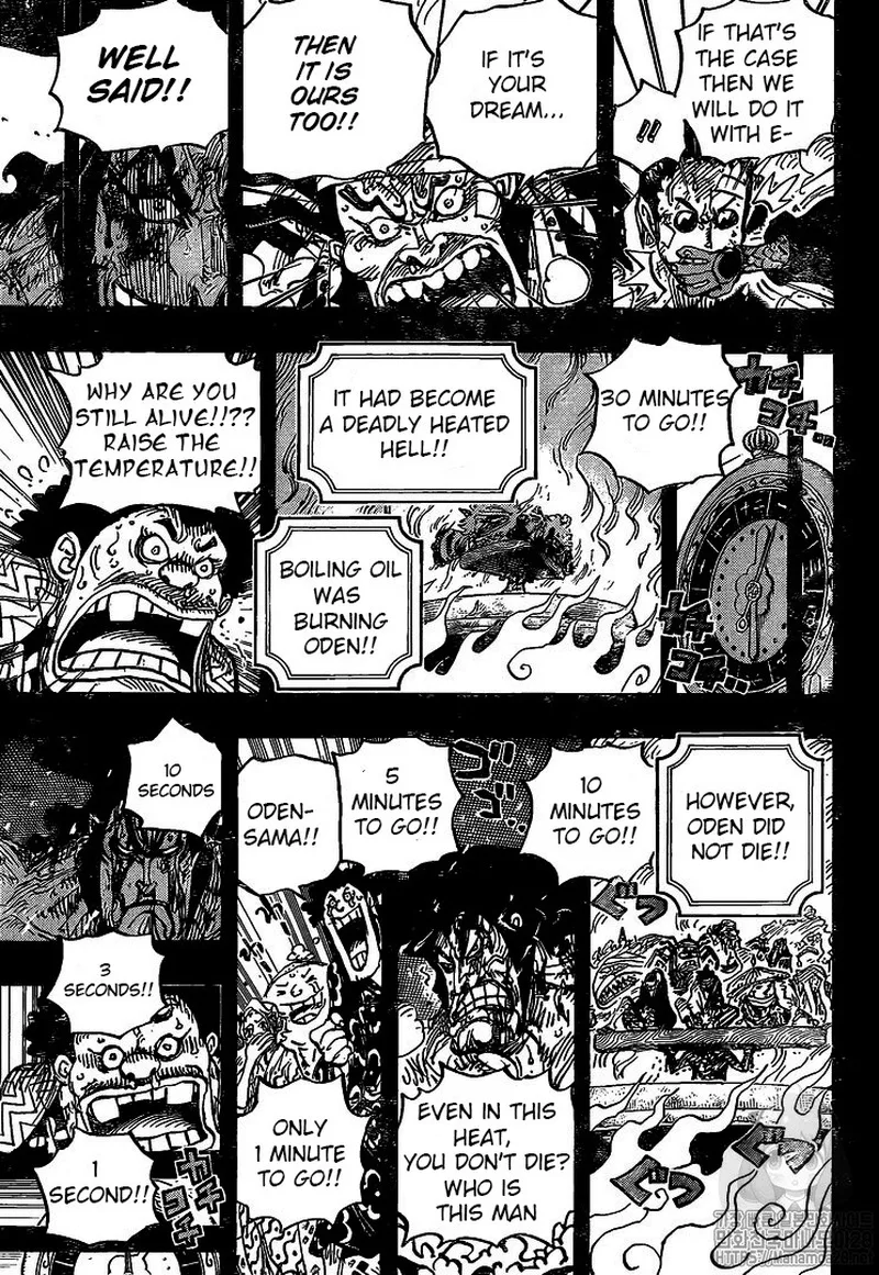 One Piece Chapter 972: I am Oden, I was born to boil! – Page 8