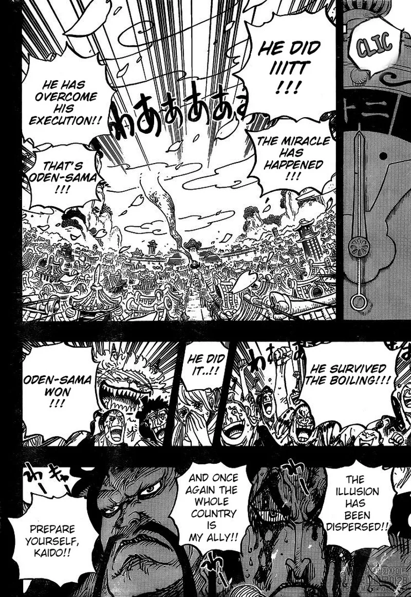 One Piece Chapter 972: I am Oden, I was born to boil! – Page 9