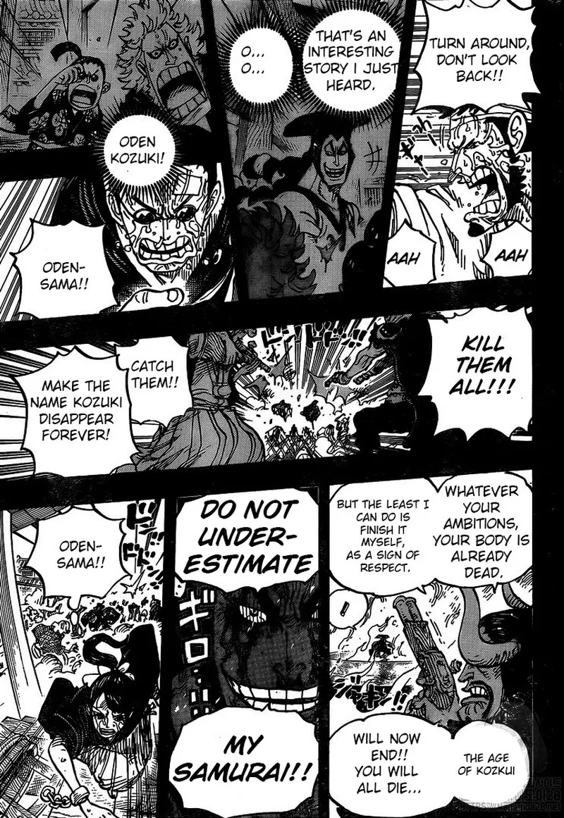 One Piece Chapter 972: I am Oden, I was born to boil! – Page 12