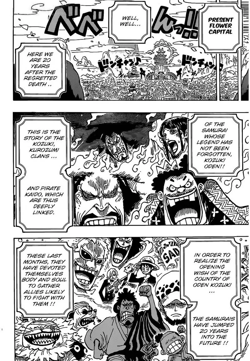 One Piece Chapter 974: Onward to Onigashima!! – Page 6