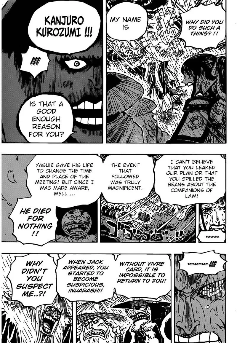 One Piece Chapter 974: Onward to Onigashima!! – Page 11