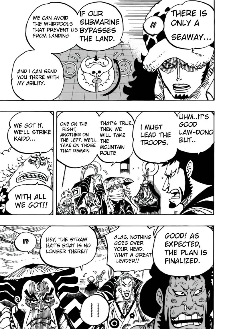 One Piece Chapter 977: The Party Won't Start Now – Page 7