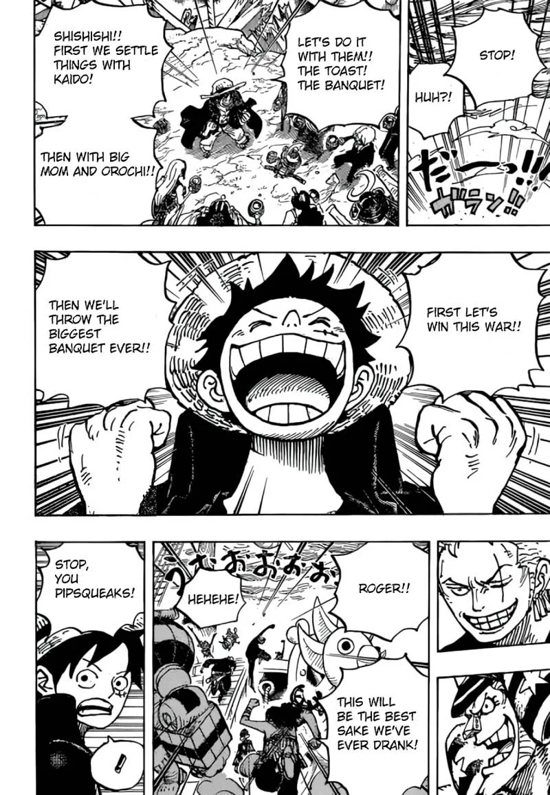 One Piece Chapter 977: The Party Won't Start Now – Page 13
