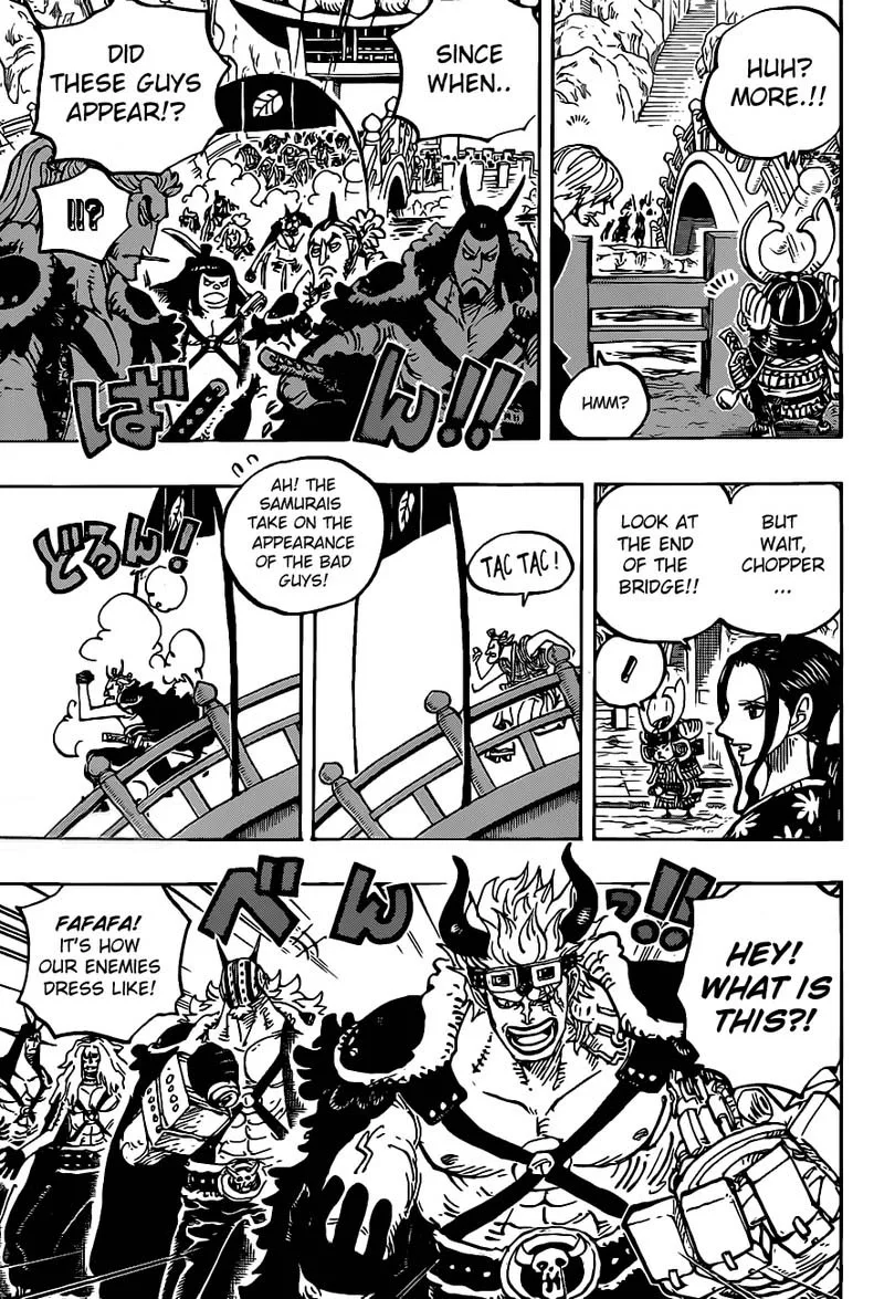One Piece Chapter 978: Introducing the Tobi Roppo – Page 9