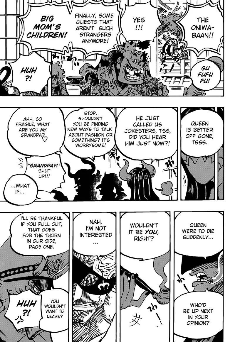 One Piece Chapter 978: Introducing the Tobi Roppo – Page 14