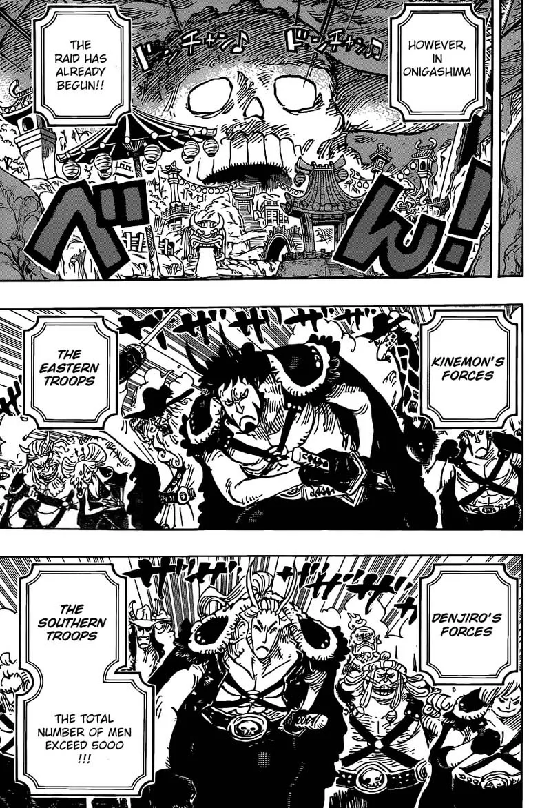 One Piece Chapter 979: Family Trouble – Page 3