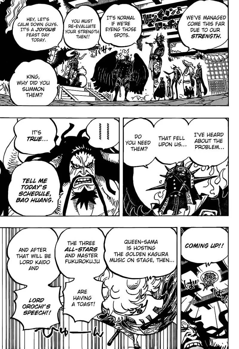 One Piece Chapter 979: Family Trouble – Page 12