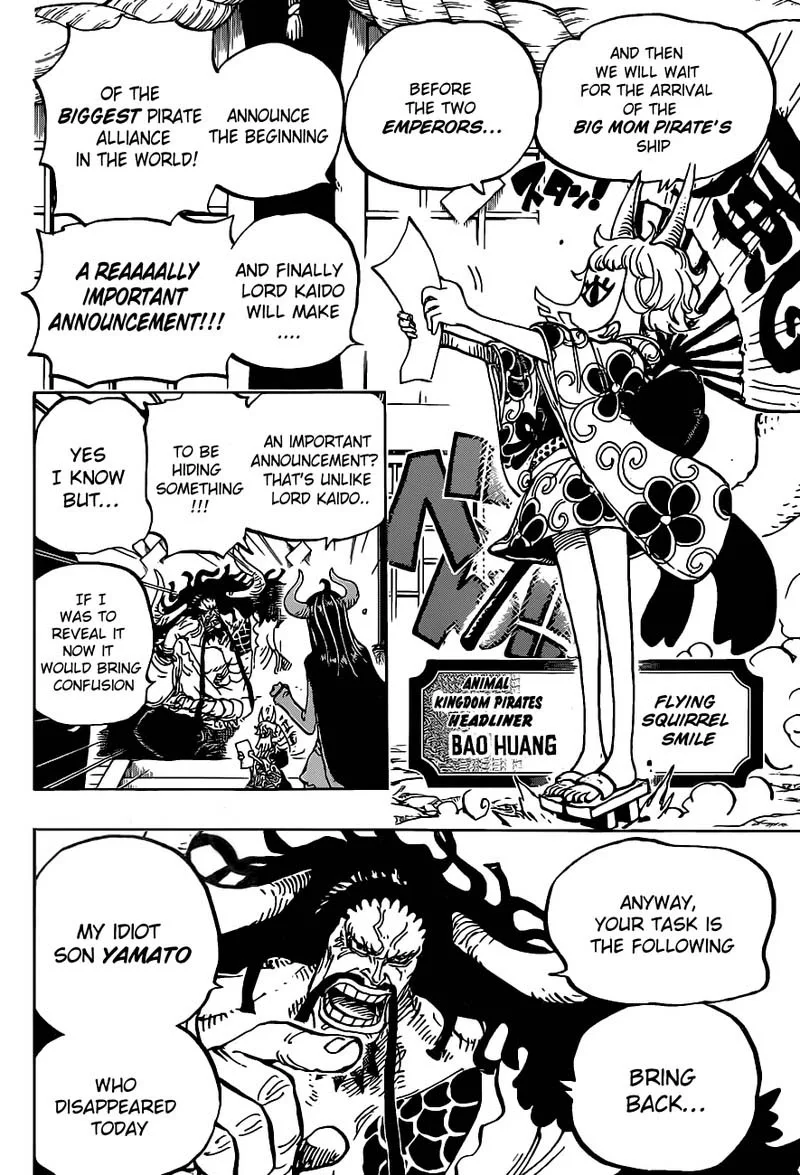 One Piece Chapter 979: Family Trouble – Page 13