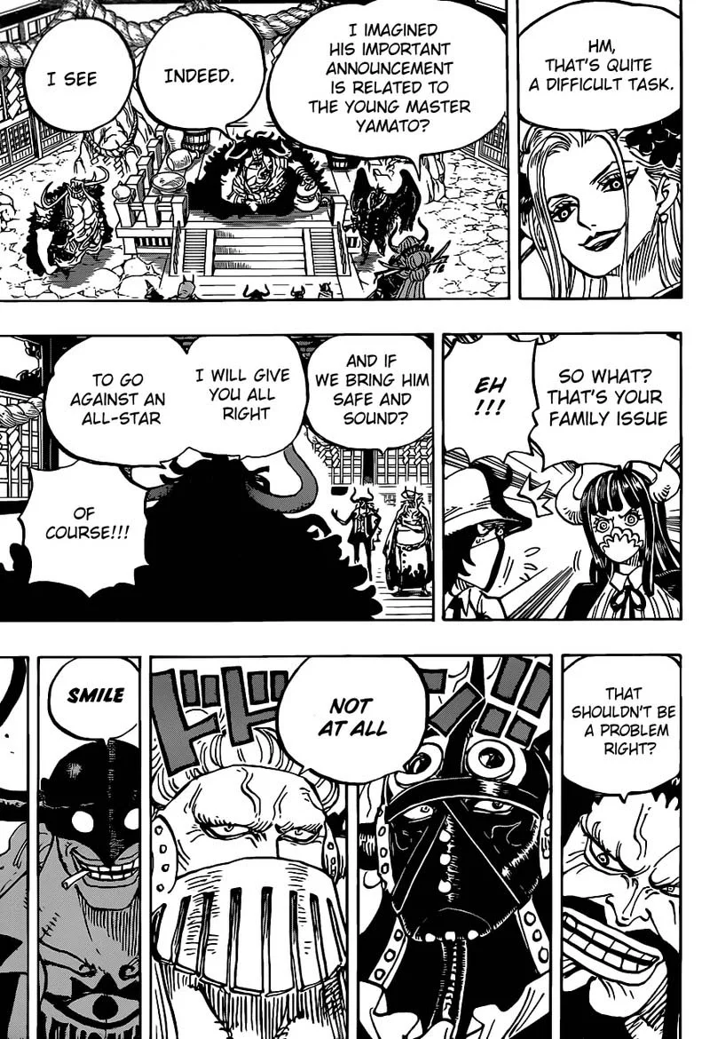 One Piece Chapter 979: Family Trouble – Page 14