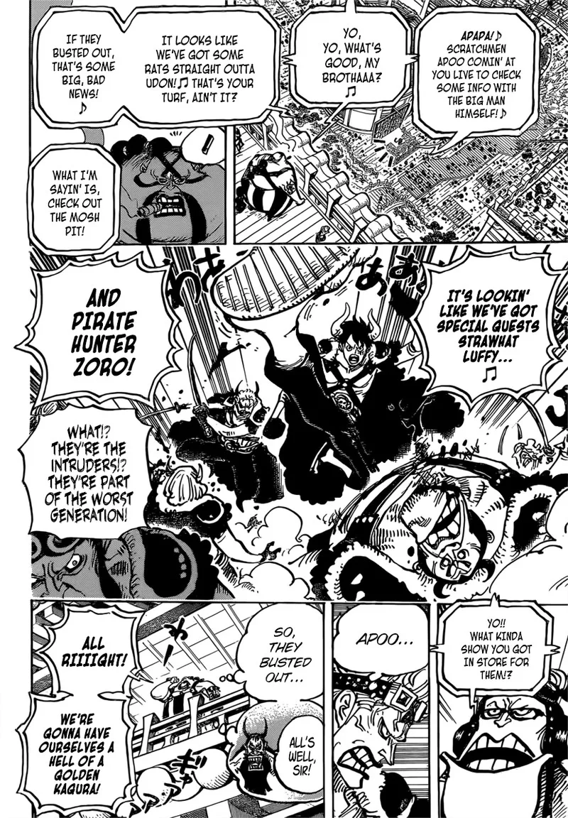 One Piece Chapter 980: Fighting Music – Page 8