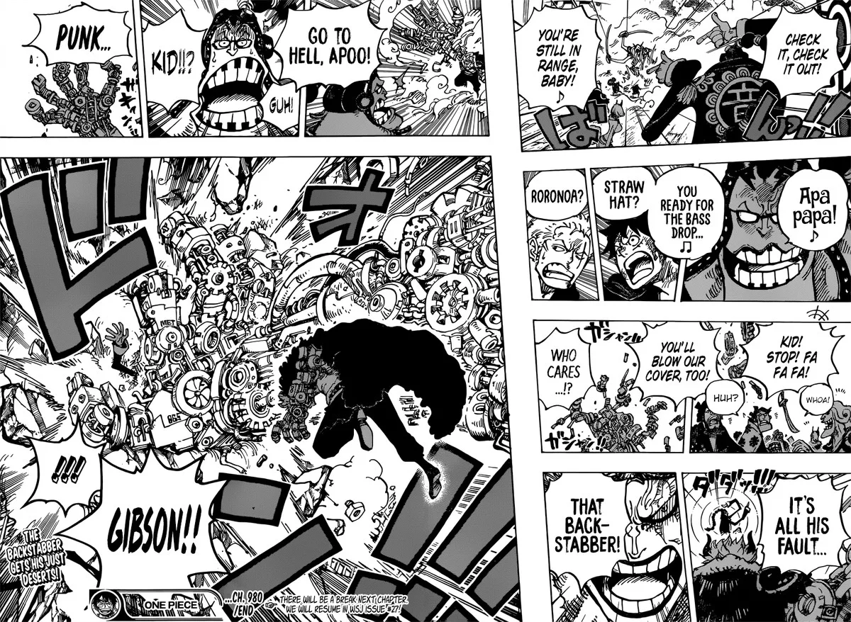 One Piece Chapter 980: Fighting Music – Page 16