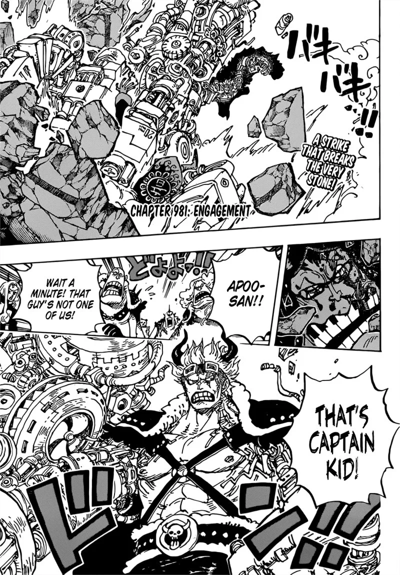 One Piece Chapter 981: Engagement – Page 3