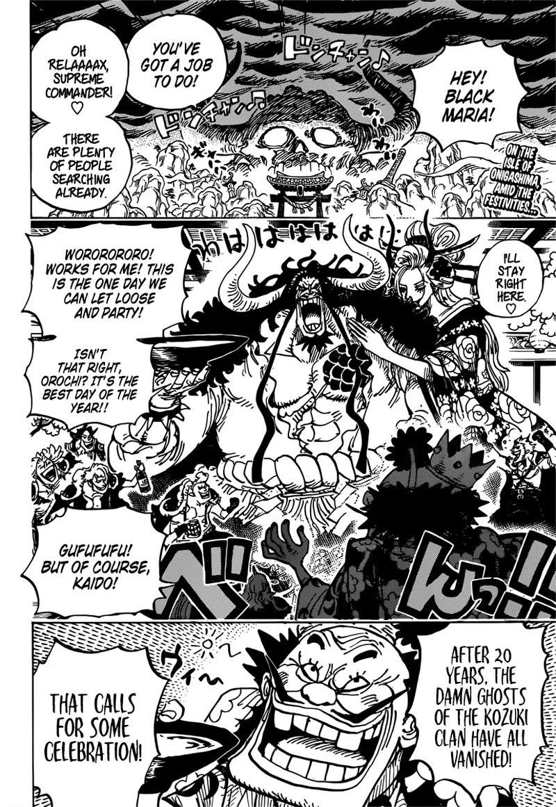 One Piece Chapter 982: Ruffian Meet Ruffians – Page 2